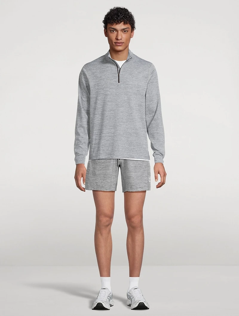 Tiebreak Solotex® Mesh Quarter-Zip Pullover