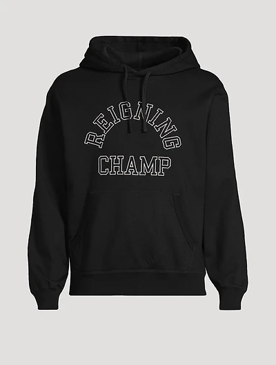 Midweight Terry Arch Logo Hoodie