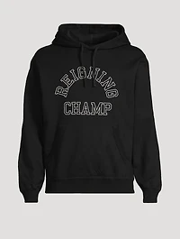 Midweight Terry Arch Logo Hoodie