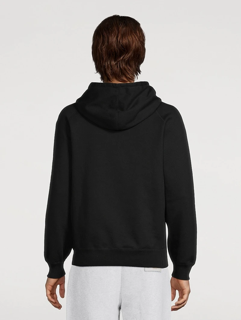 Midweight Terry Arch Logo Hoodie