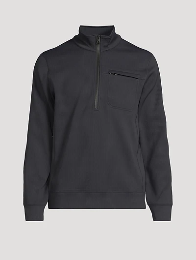 Rally Double-Knit Quarter-Zip Pullover