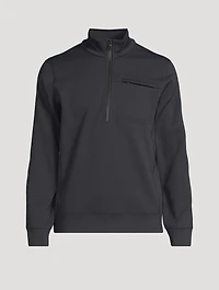 Rally Double-Knit Quarter-Zip Pullover