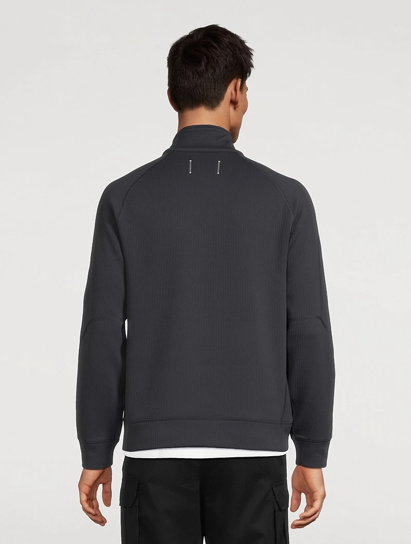 Rally Double-Knit Quarter-Zip Pullover