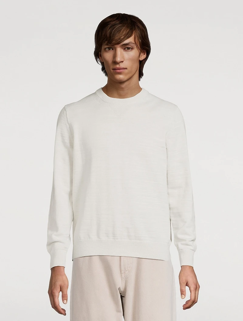 Laurel Cotton Slub Sweater