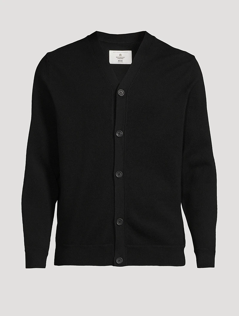 Ace Supima Pique Cardigan
