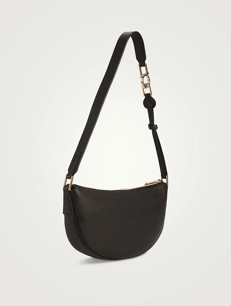 Small Smile Leather Shoulder Bag