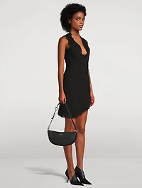 Small Smile Leather Shoulder Bag
