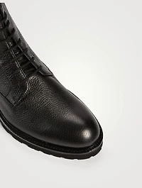 Leather Combat Boots