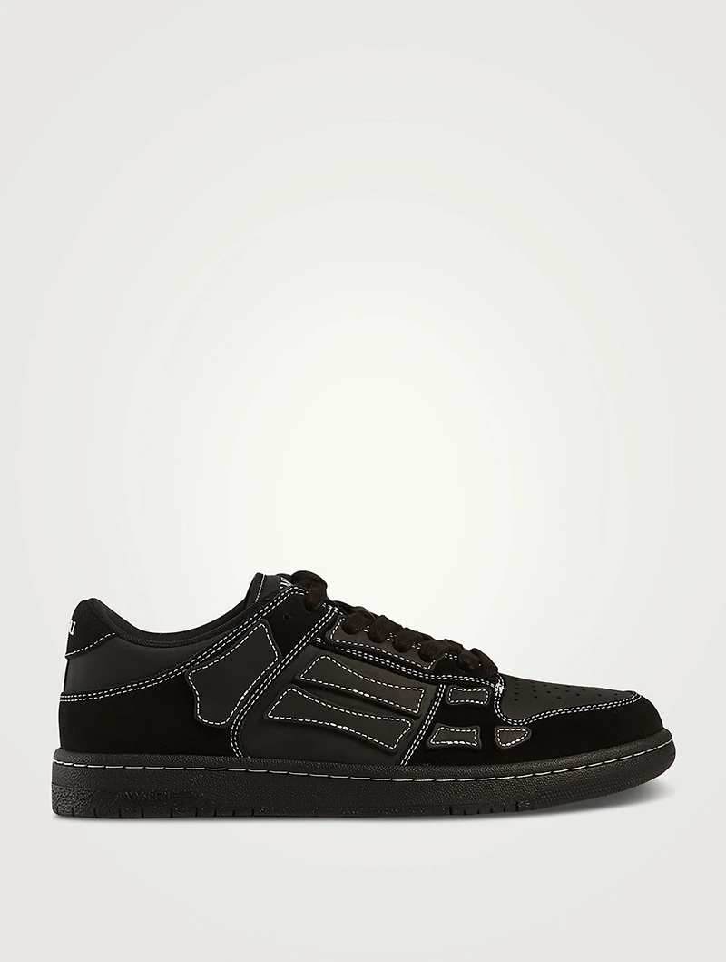 Skel Top Low Leather Sneakers