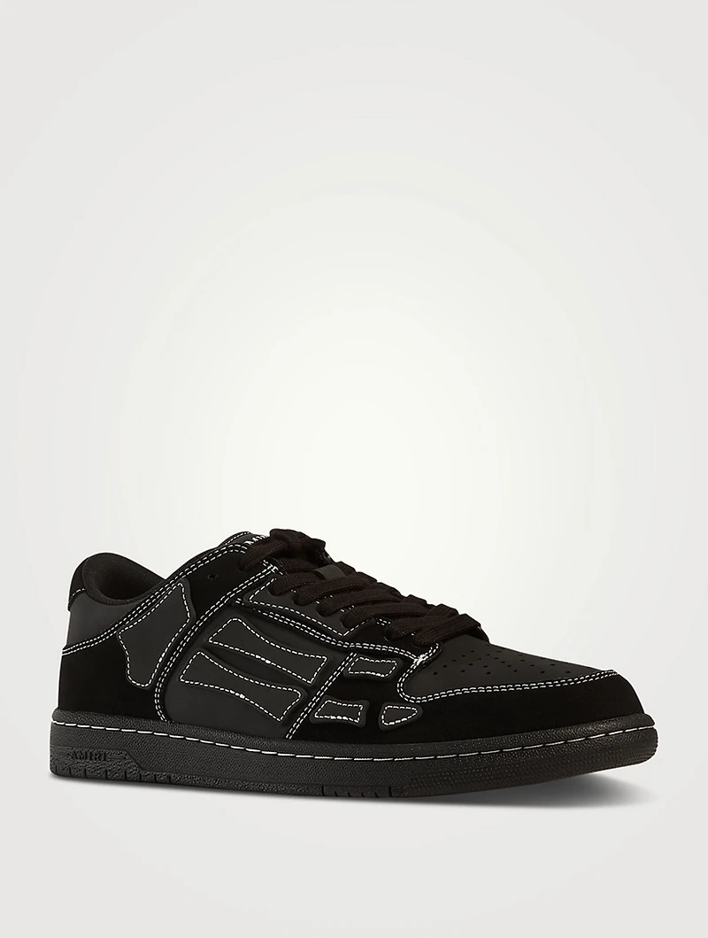 Skel Top Low Leather Sneakers
