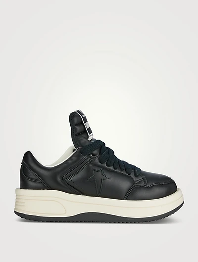 DRKSHDW x Converse TURBOWPN Ox Leather Sneakers
