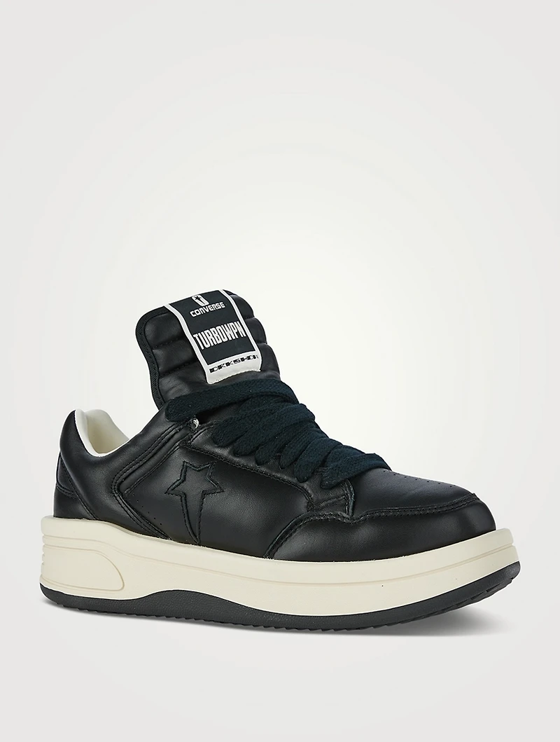 DRKSHDW x Converse TURBOWPN Ox Leather Sneakers