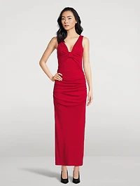 Jersey Midi Dress