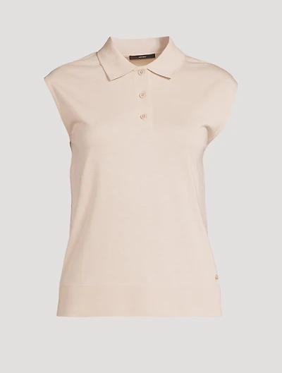 Sleeveless Polo Shirt
