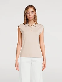 Sleeveless Polo Shirt