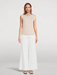 Sleeveless Polo Shirt