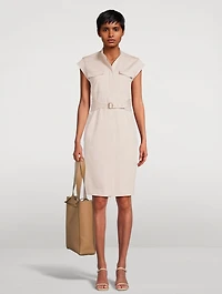 Belted Shirt Dress
