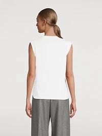 Organic Cotton Sleeveless T-Shirt