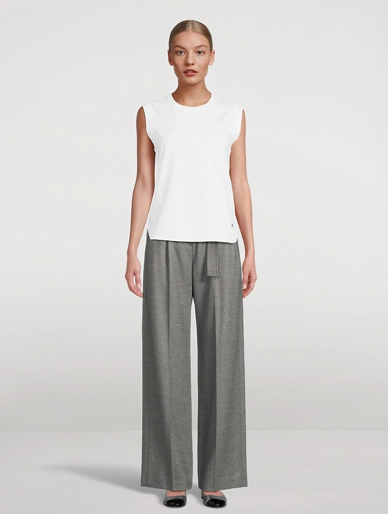 Organic Cotton Sleeveless T-Shirt