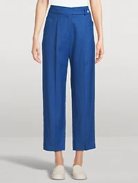 Straight-Leg Trousers