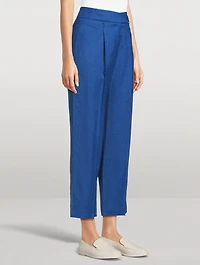 Straight-Leg Trousers