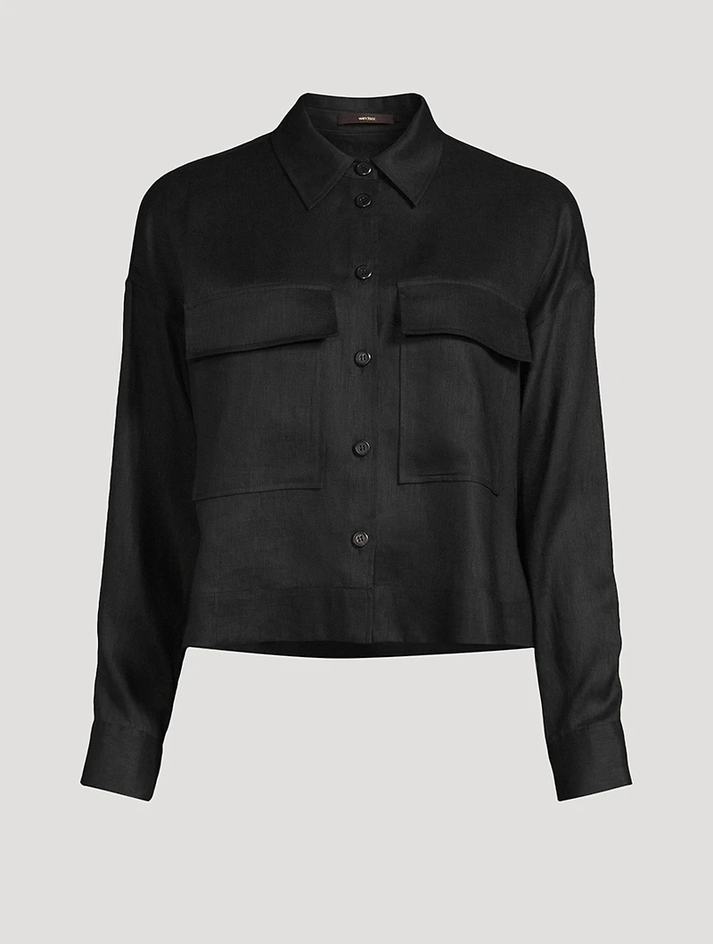 Linen Utility Shirt