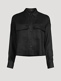 Linen Utility Shirt