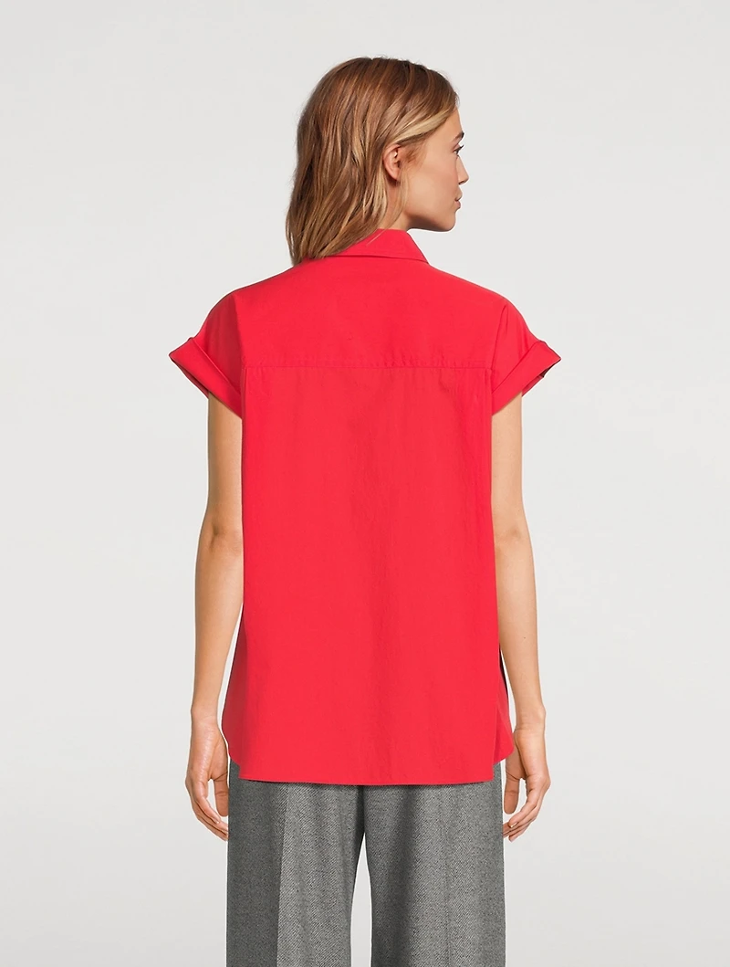 Poplin Tunic Shirt