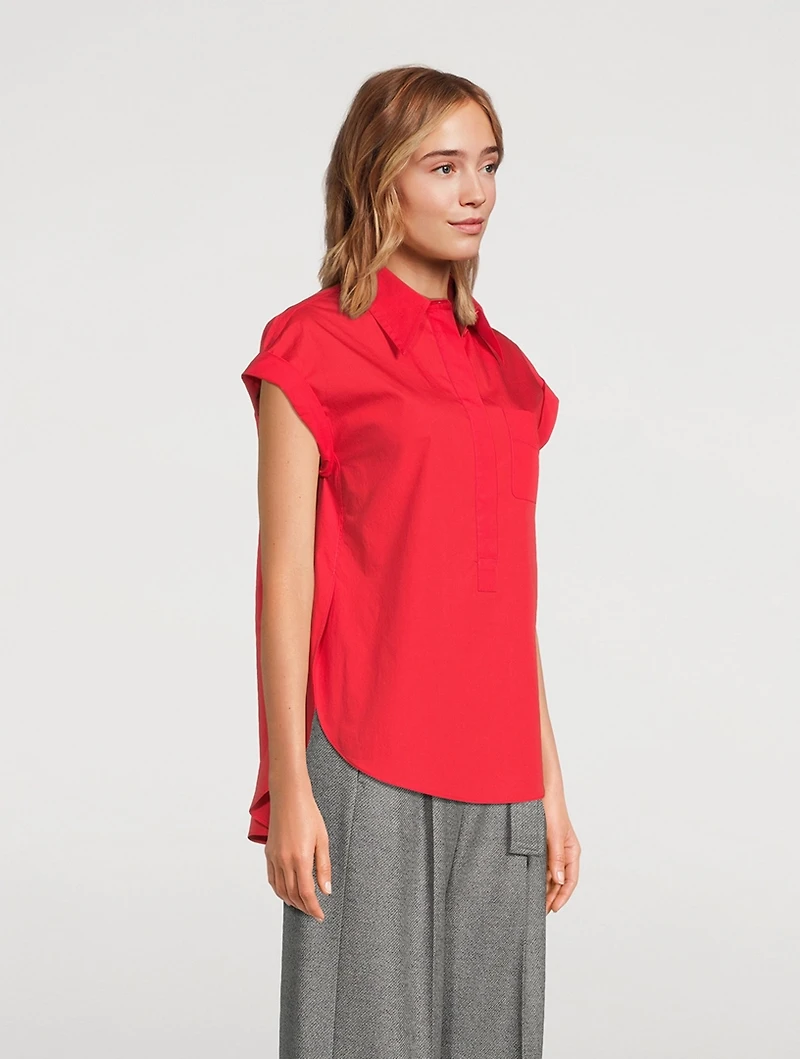 Poplin Tunic Shirt