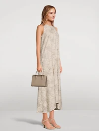 Sleeveless Dress Floral Print