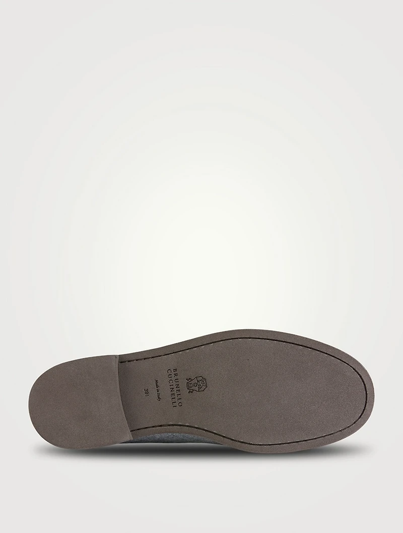 Wool Penny Loafers