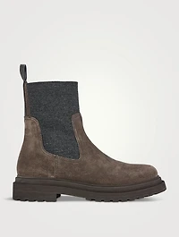 Suede Chelsea Boots