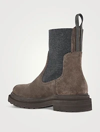 Suede Chelsea Boots