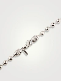 Avelli Beaded Chain Cross Necklace