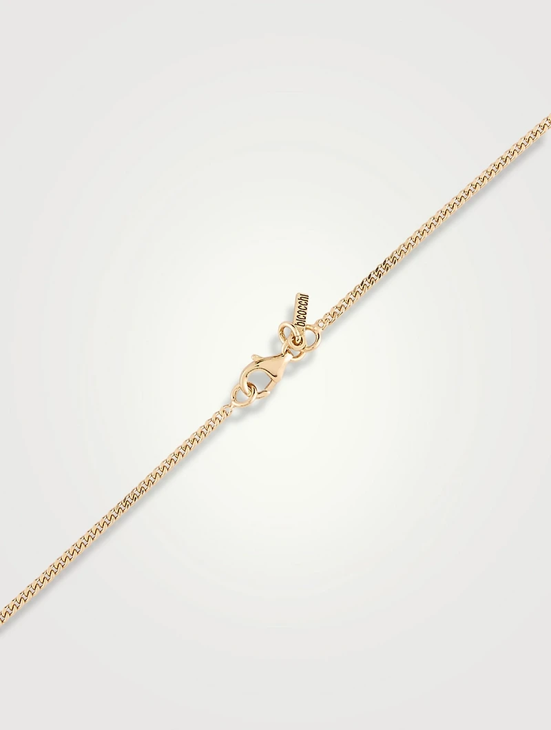Crest Coin Pendant Necklace