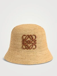 Loewe x Paula's Ibiza Anagram Raffia Bucket Hat