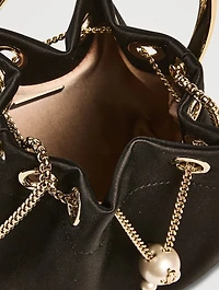 Bon Bon Satin Clutch