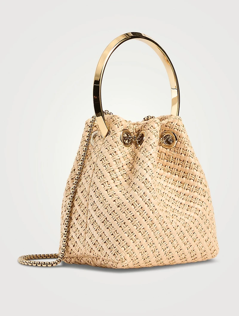Bon Bon Raffia Clutch