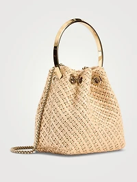 Bon Bon Raffia Clutch