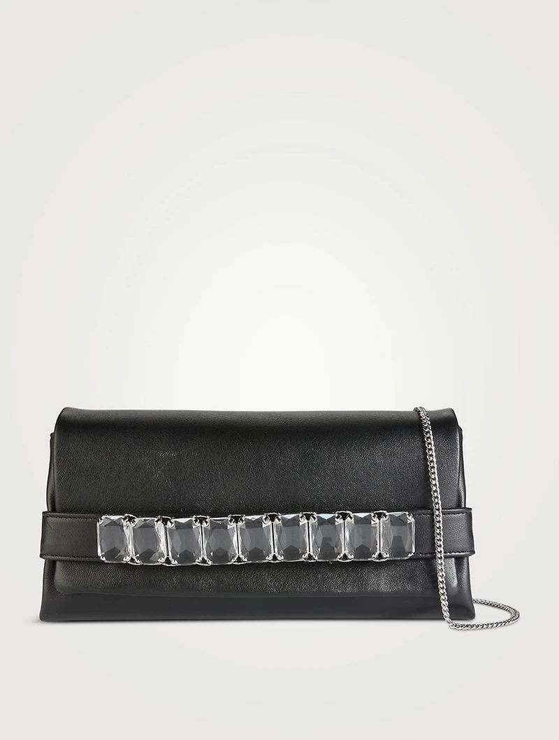 Kya Leather Clutch