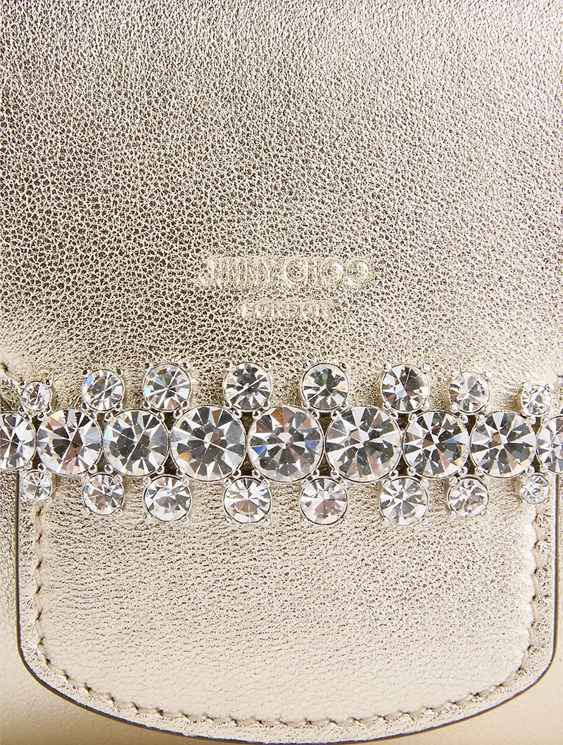 Bing Metallic Leather Wallet-On-Chain
