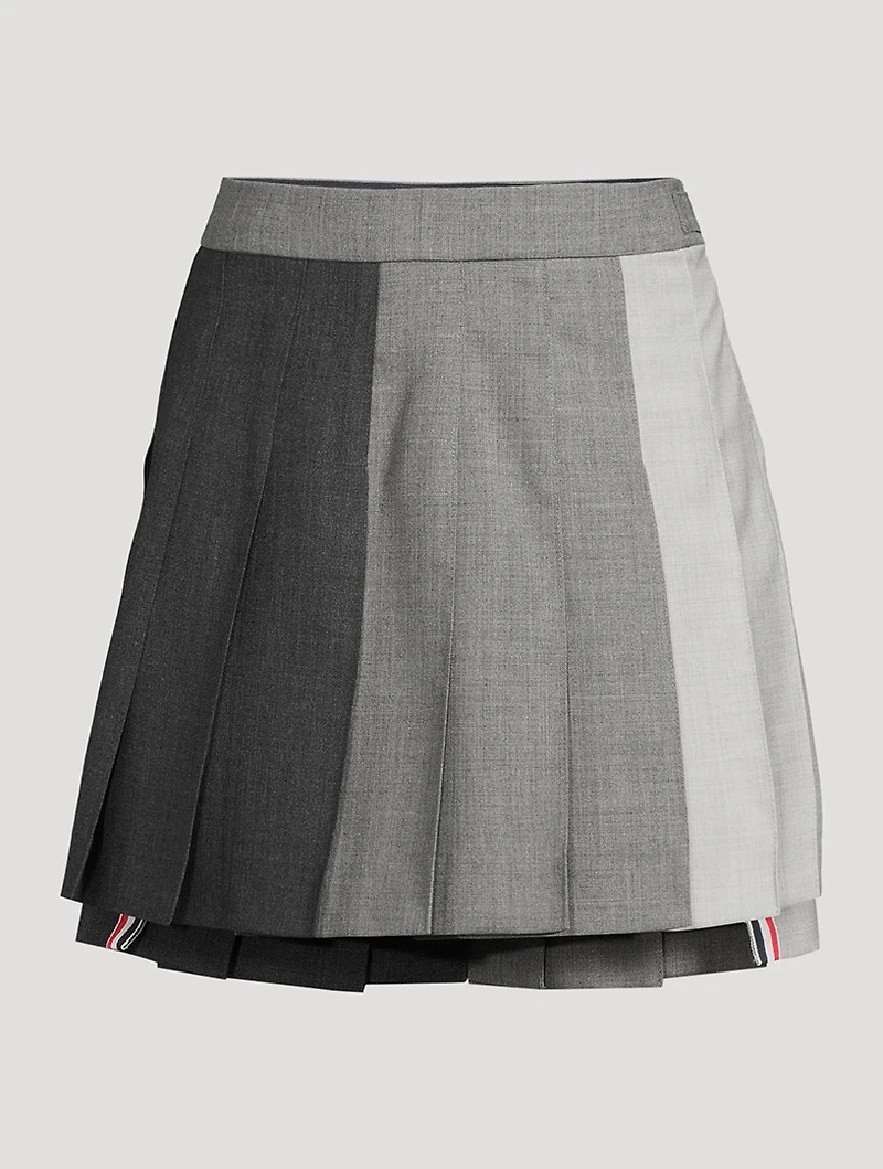 Fresco Funmix Pleated Mini Skirt