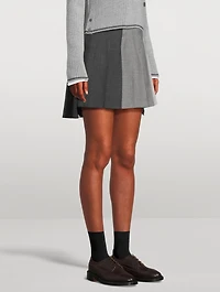 Fresco Funmix Pleated Mini Skirt