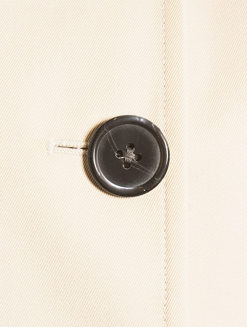 Cotton Twill Car Coat