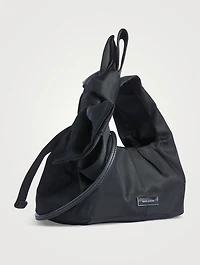 The Mini Sack Bow Shoulder Bag