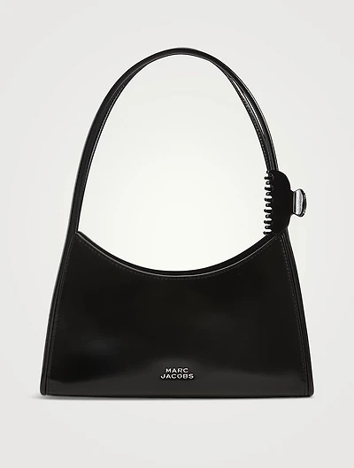 The Glam Claw Clip Leather Shoulder Bag
