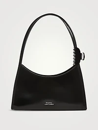 The Glam Claw Clip Leather Shoulder Bag