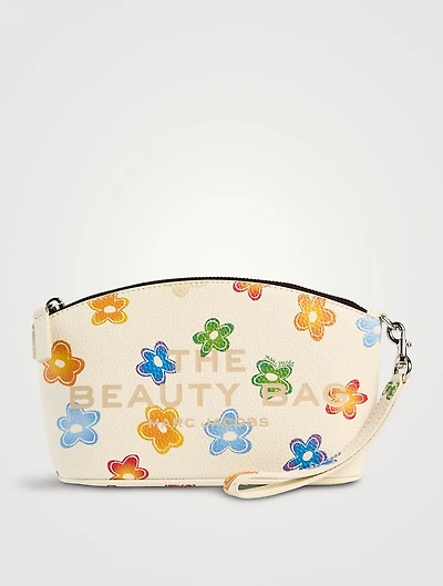 The Beauty Leather Bag In Wild Daisy Print