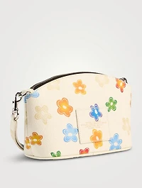 The Beauty Leather Bag In Wild Daisy Print