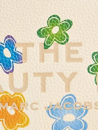 The Beauty Leather Bag In Wild Daisy Print